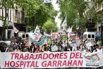 Foto de Trabajadores del Garrahan anunciaron una nueva movilizacin