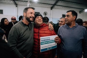 Foto de Mejoras Habitacionales: se entregaron ms de 250 subsidios a familias escobarenses