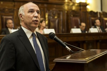 Foto de Ricardo Lorenzetti acus una "persecucin" de Mauricio Macri