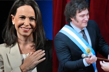 Foto de El día de recambio en el Congreso, Milei viaja a Noruega para la entrega del Nobel de la Paz a María Corina Machado