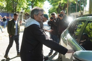 Foto de M�ximo Kirchner visit� la casa del Indio Solari tras su muerte