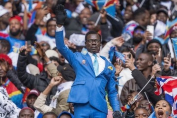 Foto de Lumumba Vea: qui�n es la "estatua humana" que se volvi� s�mbolo de Congo en el Mundial 2026