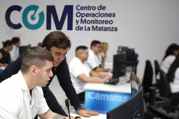 Foto de La Matanza present� un nuevo sistema de seguridad con inteligencia artificial para agilizar emergencias