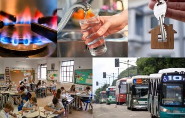 Foto de Golpe al bolsillo en agosto: desde hoy nuevos aumentos en transporte, servicios, alquileres, salud y colegios