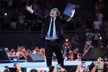 Foto de En Espaa, Milei insufl a la derecha espaola: "Sepan que contra los socialistas de mierda, voy a estar de su lado"