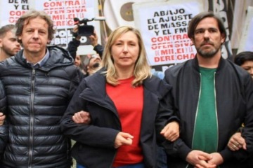 Foto de El repudio de la izquierda a la postura de los fiscales Mola y Luciani que instaron a denegar la prisin domiciliaria a CFK