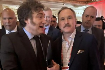 Foto de Peter Lamelas volvió a tirarle flores a Javier Milei: "Sus reformas tienen el potencial de dinamizar la economía"