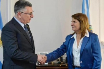 Foto de Bullrich refuerza el alineamiento con Israel en un encuentro centrado en "la lucha contra el terrorismo"