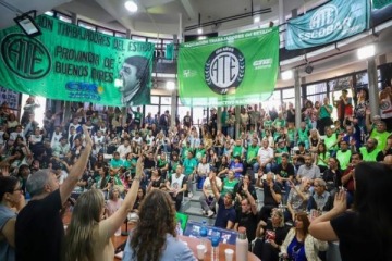 Foto de ATE definió un paro para cuando se trate la reforma laboral y protestas “sorpresivas" durante diciembre