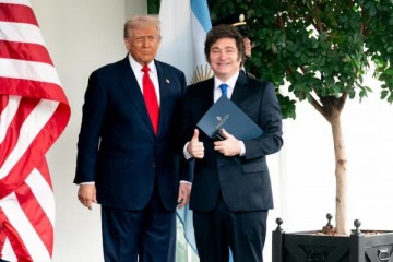 Foto de "Está haciendo a la Argentina grande de nuevo": Guiño de Trump a Milei en el sorteo del Mundial 2026