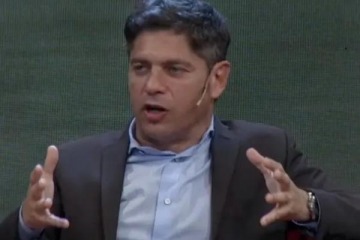 Foto de Kicillof lament que "el pas est gobernado por una manga de irresponsables" y seal que la reforma laboral es un "fantoche"