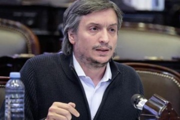 Foto de Máximo Kirchner llamó a recuperar la soberanía política y cuestionó el disciplinamiento judicial contra Cristina