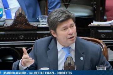Foto de El ins�lito error del libertario Almir�n, que elogi� un art�culo del dictamen del peronismo creyendo que era el propio