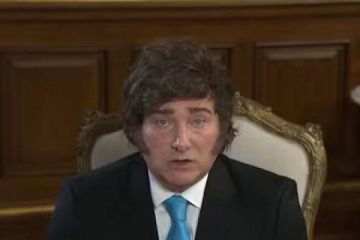 Foto de Milei habló de los inminentes vencimientos de deuda y aseveró que "Argentina va a pagar"