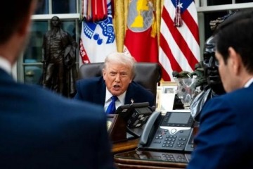 Foto de Trump admiti� no creer en el derecho internacional y se�al� que su �nico l�mite es su "propia moral"