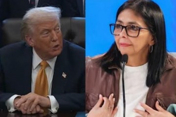 Foto de Delcy Rodr�guez sali� a responderle a Trump: "Si alg�n d�a voy a Washington lo har� de pie, no arrastrada"