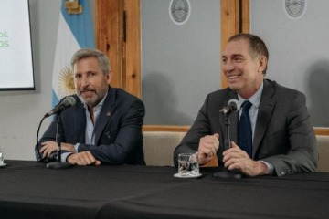 Foto de Santilli se reunió con Frigerio y recibió su "apoyo contundente" a la reforma laboral