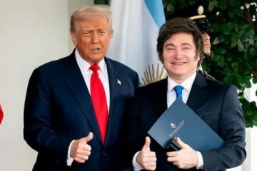 Foto de Milei posterg� su viaje a EEUU y participar� de la inauguraci�n del Consejo de la Paz de Trump pero faltar� a Mar-A-Lago