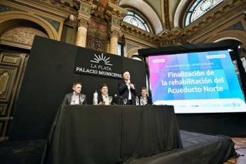 Foto de Alak y Kicillof anunciaron la finalizaci�n del Acueducto Norte y presentaron nuevas obras para La Plata
