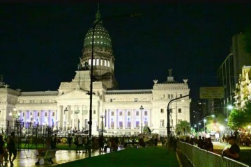 Foto de Sin multitudes ni banderas: baja presencia libertaria en la apertura de sesiones