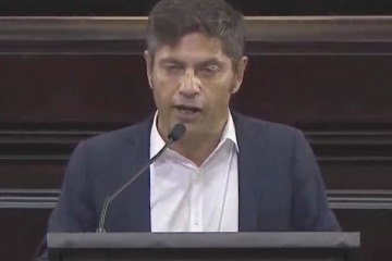 Foto de Kicillof cruz� a Milei y desarm� el dogma libertario: �La mano invisible del mercado no existe, es un verso�