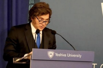 Foto de Milei en Nueva York: �Somos enemigos de Ir�n� y reafirma su alineamiento con EEUU e Israel