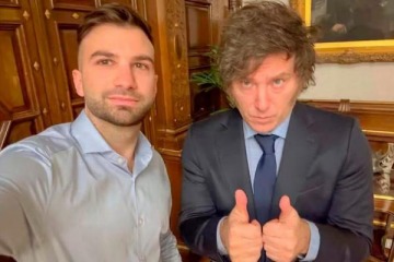 Foto de Causa $LIBRA: existi� una seguidilla de llamadas entre Mauricio Novelli y Javier Milei antes del tuit del Presidente