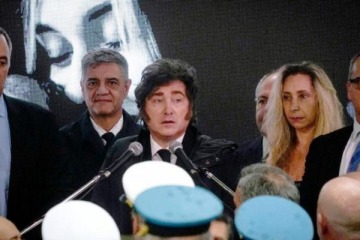 Foto de Pese a la amenaza de Ir�n, Milei insisti� en su posici�n: "Frente al terrorismo, no puede haber tregua"