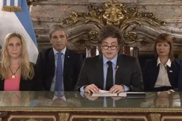 Foto de Democracia en peligro: un informe advirti� sobre graves retrocesos en lo que lleva la gesti�n de Javier Milei