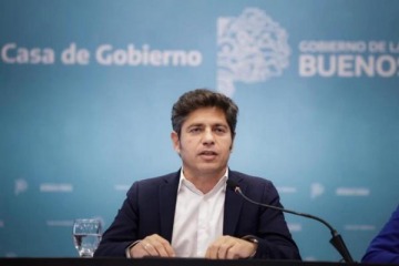 Foto de Tras el fallo en EEUU, Kicillof brind� una conferencia de prensa y cruz� a Milei:  "No entiende para qu� YPF es nacional"
