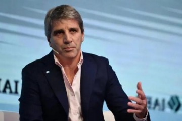 Foto de Luis Caputo se ataj� y adelant� que en marzo la inflaci�n se mostrar� al alza y el nivel de actividad "m�s bajo"