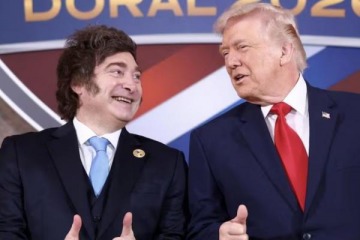 Foto de Respaldo de Estados Unidos a Milei: alineamiento total y tensi�n creciente con Ir�n