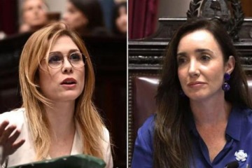 Foto de Victoria Villarruel lapidaria, disparó contra a Lilia Lemoine: “Escupe huevadas al por mayor”