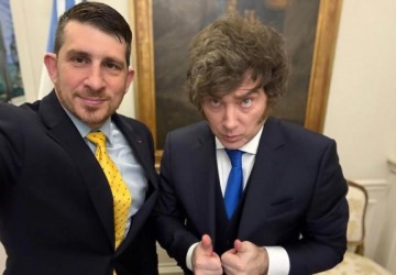 Foto de En otro gesto de simpat�a con Israel, Milei recibi� al titular de la DAIA antes de su viaje