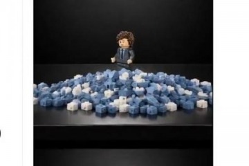 Foto de Milei celebr� el D�a de Trabajador con un video de �l como Playmobil en el que construye Argentina