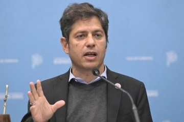 Foto de Kicillof critic� el S�per RIGI de Milei y se pregunt�: "�Qui�n va a invertir si no se vende?"