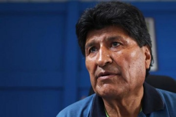 Foto de Evo Morales responsabiliz� a Javier Milei por apoyar la represi�n en Bolivia con el env�o de armas