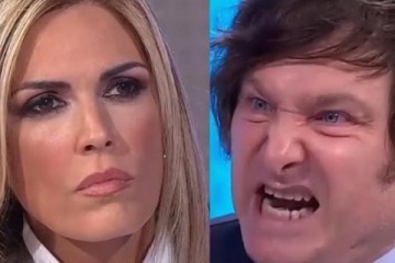 Foto de Javier Milei cada vez m�s violento con el periodismo: ahora llam� �mierdosa� a Viviana Canosa