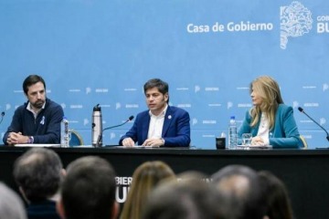 Foto de  Kicillof y Kreplak se reunieron con intendentes para repudiar el ajuste del Gobierno nacional en materia de salud