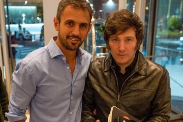 Foto de Javier Milei se refiri� a la interna libertaria y defendi� a Mart�n Menem con un ins�lito argumento