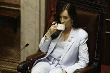 Foto de En plena tensi�n por el veto a su pliego, Villarruel recibi� en su despacho a la jueza Michelli