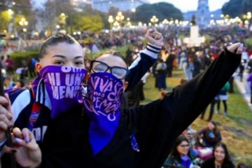 Foto de "No son todos los hombres ni las pol�ticas", el Gobierno desestim� la marcha de Ni Una Menos