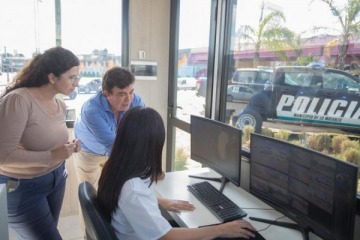 Foto de El Municipio de La Matanza lanz� nuevos centros de monitoreo en la v�a p�blica