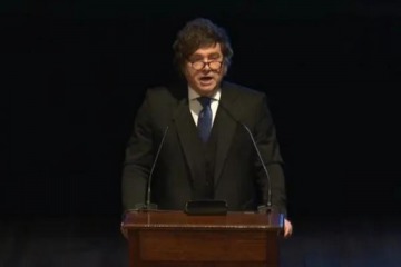 Foto de Seg�n Milei: "El capitalismo de libre empresa est� escrito en los Diez Mandamientos"