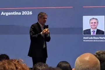Foto de Daza celebr� el ajuste y asegur� que el modelo de Milei tiene respaldo social permanente