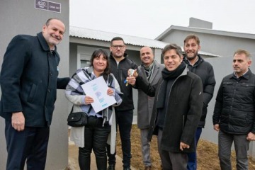 Foto de Kicillof: �A contramano de lo que ocurre a nivel nacional, seguimos invirtiendo"