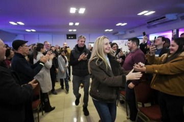 Foto de Karina Milei fogonea la reelecci�n de su hermano y lanz� la Escuela de Dirigentes de LLA 