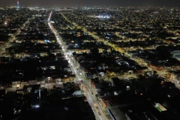 Foto de El Municipio de Lan�s avanza con el Plan de Mejora Lum�nica en avenidas y calles del distrito 