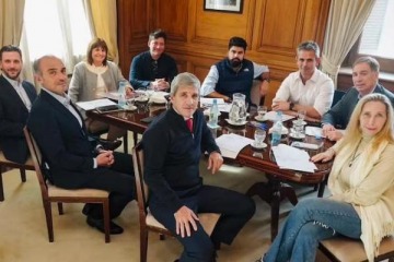 Foto de "Se reunieron dos horas nomas": el Gobierno ajusta su estrategia pol�tica y legislativa con la mira puesta en agosto