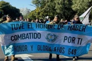 Foto de De cara al partido Argentina vs. Inglaterra, el mensaje de la Federaci�n de los Veteranos de Malvinas